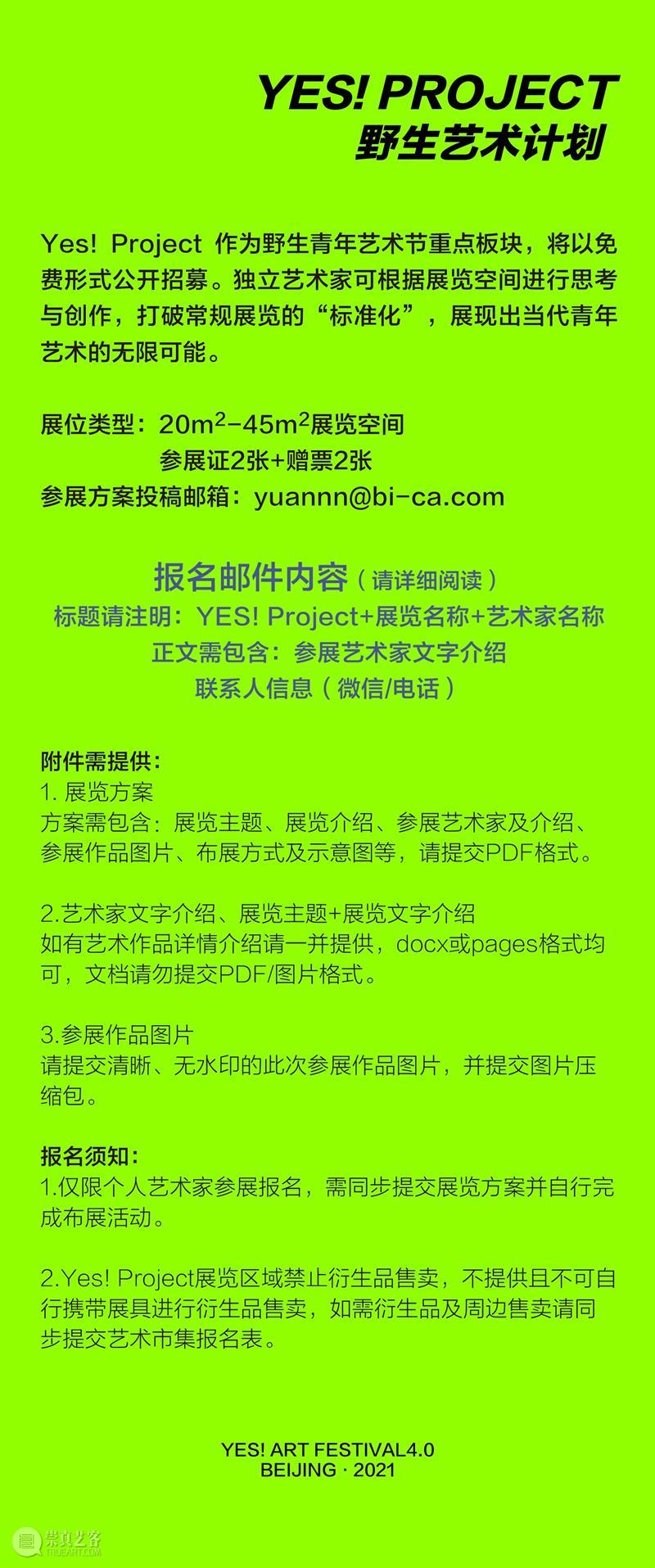开启报名—北京时代美术馆6月携手2021野生青年艺术节 视频资讯 YAF 青年 艺术节 北京时代美术馆 杭州 纪录 短片 现场 主办方 Islands Art 崇真艺客