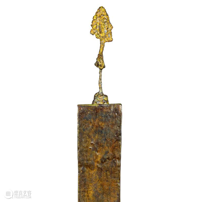 春拍巡礼丨阿尔贝托•贾科梅蒂《立柱上的半身小像》：全球最贵雕塑艺术家有望在中国艺术市场引起新激浪  artsncollections 阿尔贝托 贾科梅蒂 艺术家 雕塑 立柱 半身 小像 艺术 市场 全球 崇真艺客