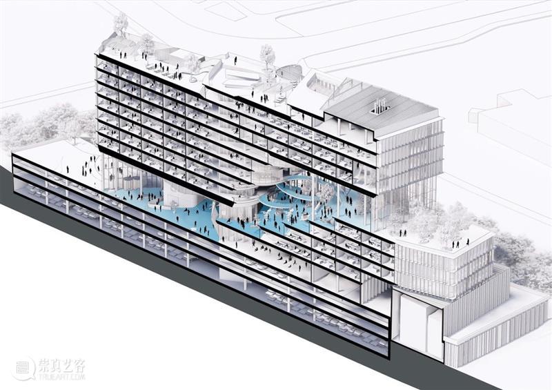 UNStudio 赢‘JetBrains软件办公园区’，空间溢出 UNStudio 软件 园区 空间 JetBrains ZOA Studio 国际 公司 JetBrains圣彼得堡公司 崇真艺客