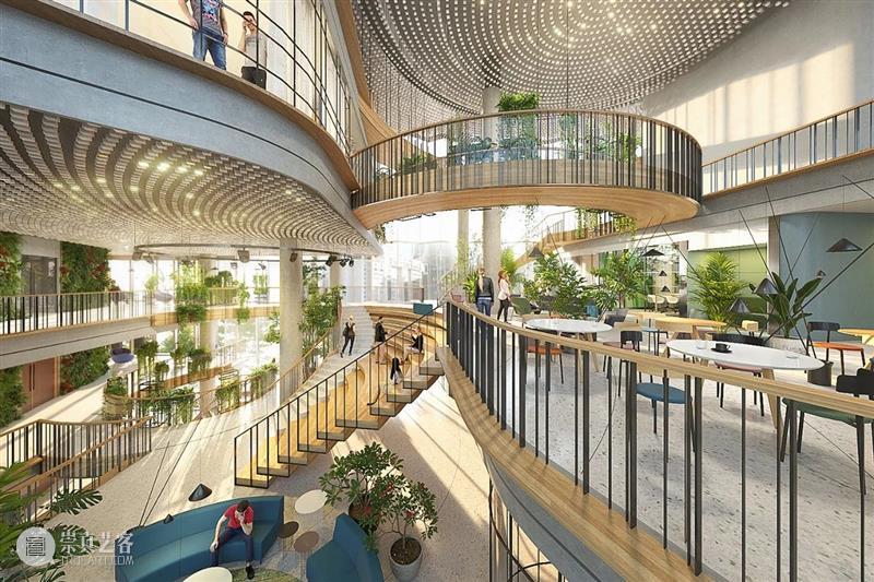 UNStudio 赢‘JetBrains软件办公园区’，空间溢出 UNStudio 软件 园区 空间 JetBrains ZOA Studio 国际 公司 JetBrains圣彼得堡公司 崇真艺客