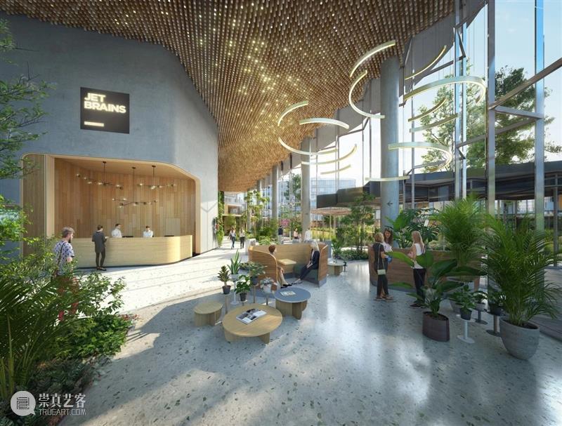 UNStudio 赢‘JetBrains软件办公园区’，空间溢出 UNStudio 软件 园区 空间 JetBrains ZOA Studio 国际 公司 JetBrains圣彼得堡公司 崇真艺客