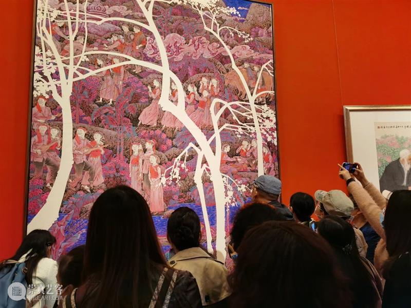 现场“第十一届全国工笔画作品展” 在中国美术馆盛大开幕 全国 工笔画 作品展 中国美术馆 现场 海报 开幕式 中国工笔画学会 中国美术家协会 之后 崇真艺客