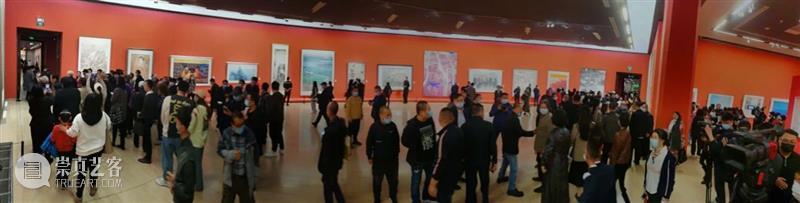 现场“第十一届全国工笔画作品展” 在中国美术馆盛大开幕 全国 工笔画 作品展 中国美术馆 现场 海报 开幕式 中国工笔画学会 中国美术家协会 之后 崇真艺客