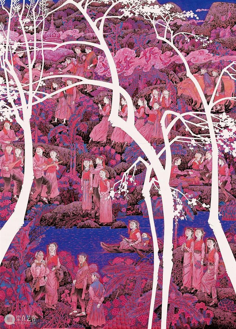 现场“第十一届全国工笔画作品展” 在中国美术馆盛大开幕 全国 工笔画 作品展 中国美术馆 现场 海报 开幕式 中国工笔画学会 中国美术家协会 之后 崇真艺客