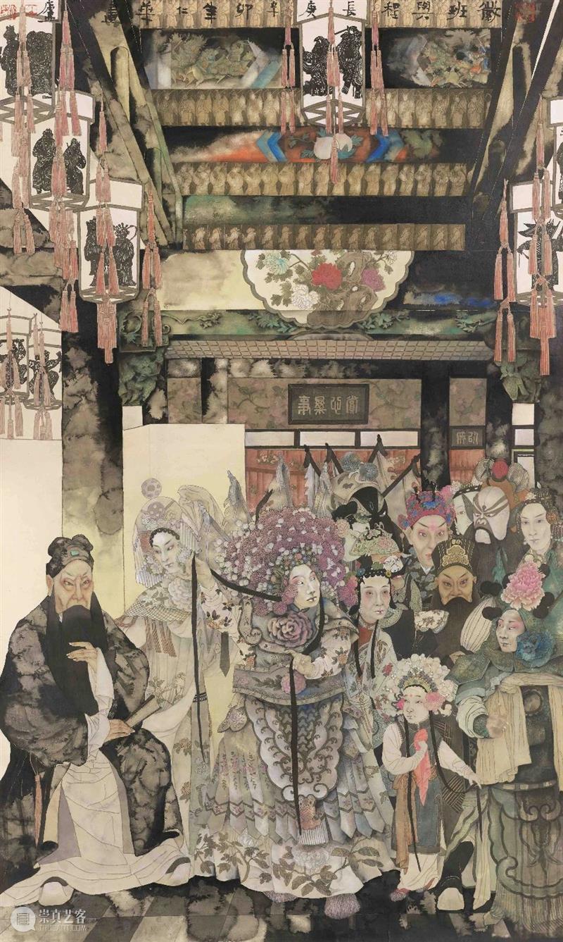 现场“第十一届全国工笔画作品展” 在中国美术馆盛大开幕 全国 工笔画 作品展 中国美术馆 现场 海报 开幕式 中国工笔画学会 中国美术家协会 之后 崇真艺客