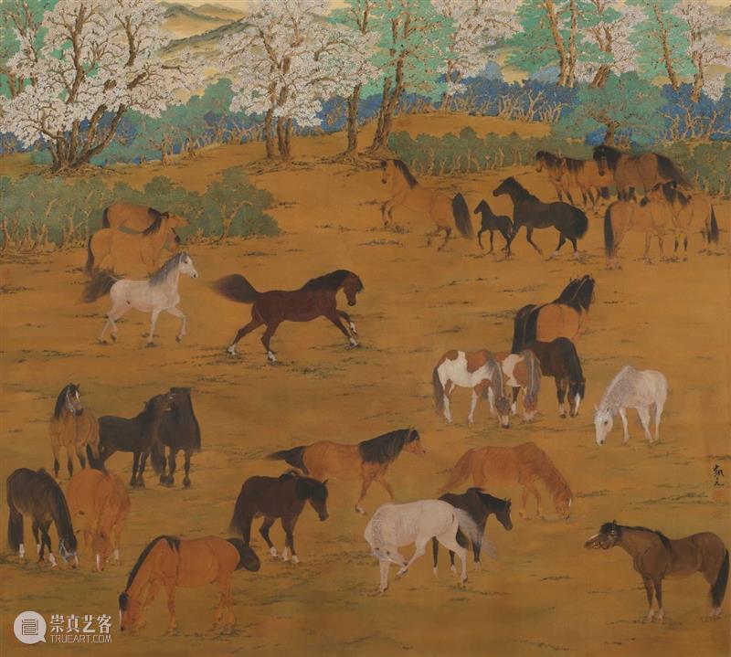 现场“第十一届全国工笔画作品展” 在中国美术馆盛大开幕 全国 工笔画 作品展 中国美术馆 现场 海报 开幕式 中国工笔画学会 中国美术家协会 之后 崇真艺客