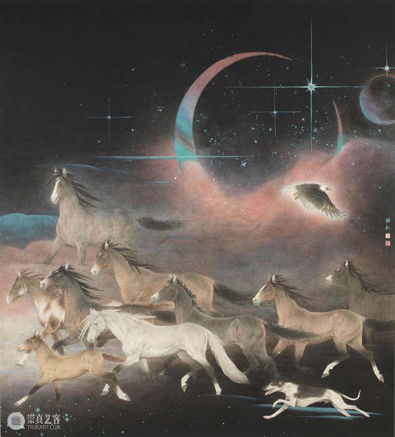 现场“第十一届全国工笔画作品展” 在中国美术馆盛大开幕 全国 工笔画 作品展 中国美术馆 现场 海报 开幕式 中国工笔画学会 中国美术家协会 之后 崇真艺客