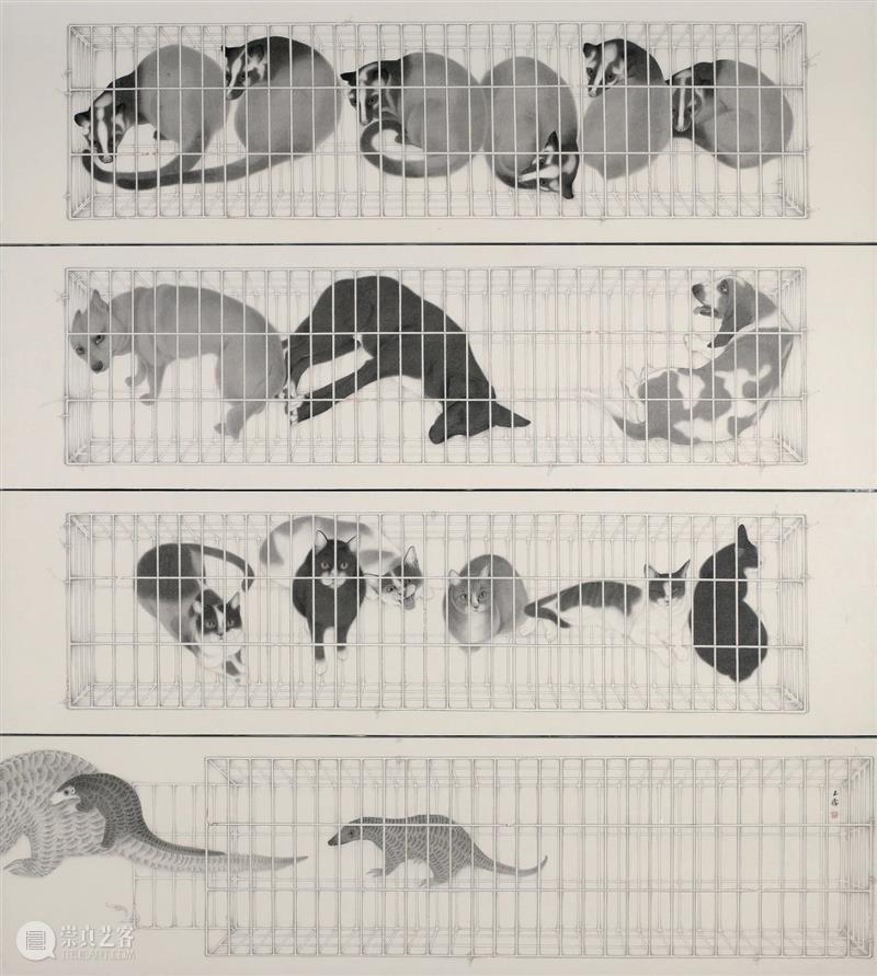 现场“第十一届全国工笔画作品展” 在中国美术馆盛大开幕 全国 工笔画 作品展 中国美术馆 现场 海报 开幕式 中国工笔画学会 中国美术家协会 之后 崇真艺客