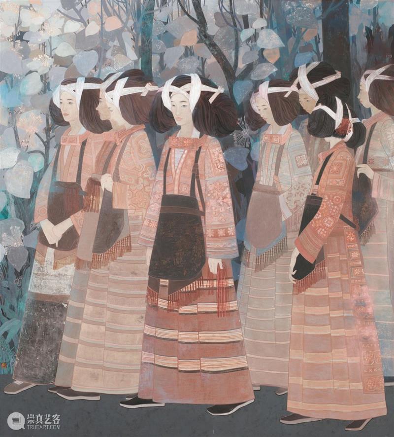 现场“第十一届全国工笔画作品展” 在中国美术馆盛大开幕 全国 工笔画 作品展 中国美术馆 现场 海报 开幕式 中国工笔画学会 中国美术家协会 之后 崇真艺客