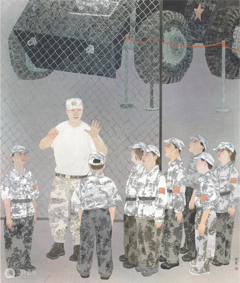 现场“第十一届全国工笔画作品展” 在中国美术馆盛大开幕 全国 工笔画 作品展 中国美术馆 现场 海报 开幕式 中国工笔画学会 中国美术家协会 之后 崇真艺客