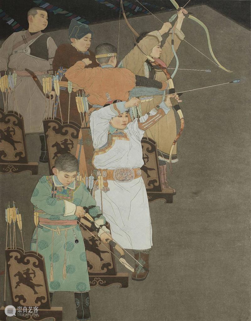 现场“第十一届全国工笔画作品展” 在中国美术馆盛大开幕 全国 工笔画 作品展 中国美术馆 现场 海报 开幕式 中国工笔画学会 中国美术家协会 之后 崇真艺客