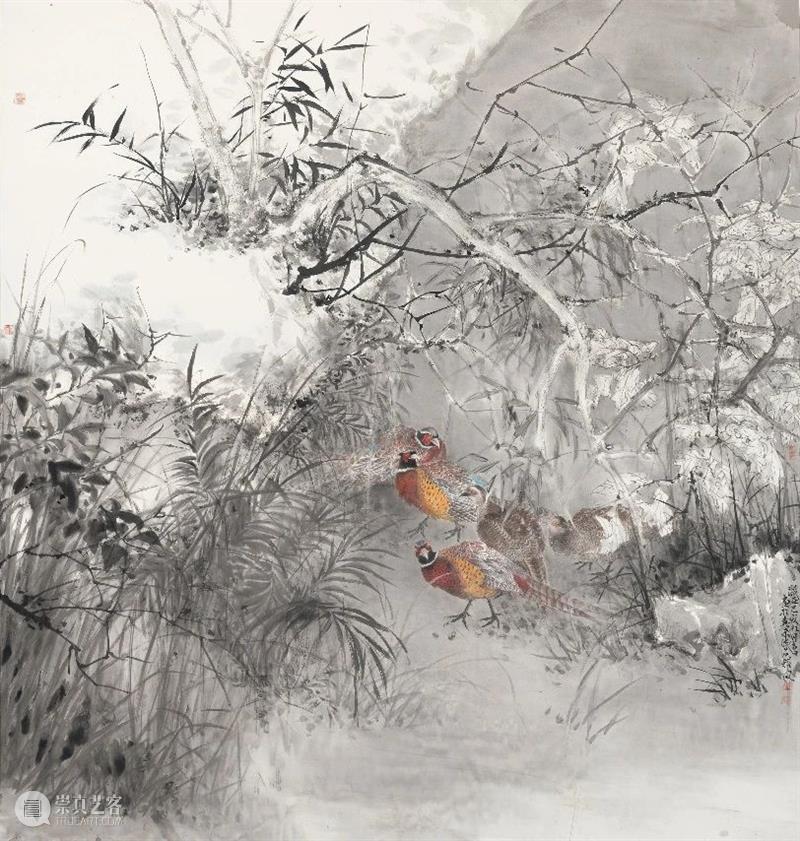 春赏花鸟 卧游山水 山水 花鸟 画展 花鸟篇 人物 油画篇 作品 一段时间 生命 活力 崇真艺客