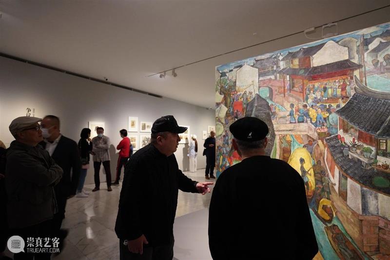 “一段记忆的修复——袁运生《水乡的记忆》作品史研究”拉开帷幕 水乡的记忆 袁运生 记忆 作品史 帷幕 油彩 艺术家 中央美术学院美术馆 本科 壁画稿 崇真艺客