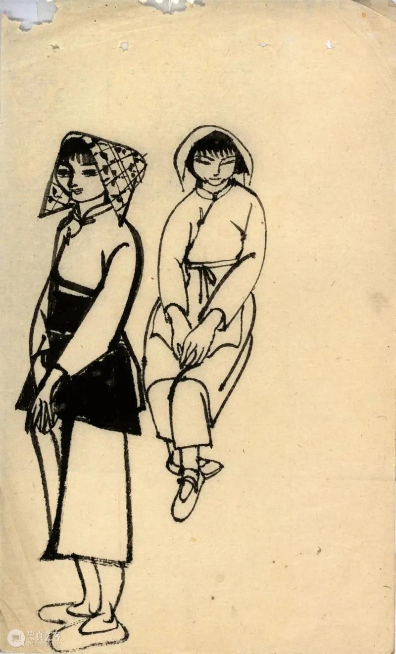 “一段记忆的修复——袁运生《水乡的记忆》作品史研究”拉开帷幕 水乡的记忆 袁运生 记忆 作品史 帷幕 油彩 艺术家 中央美术学院美术馆 本科 壁画稿 崇真艺客