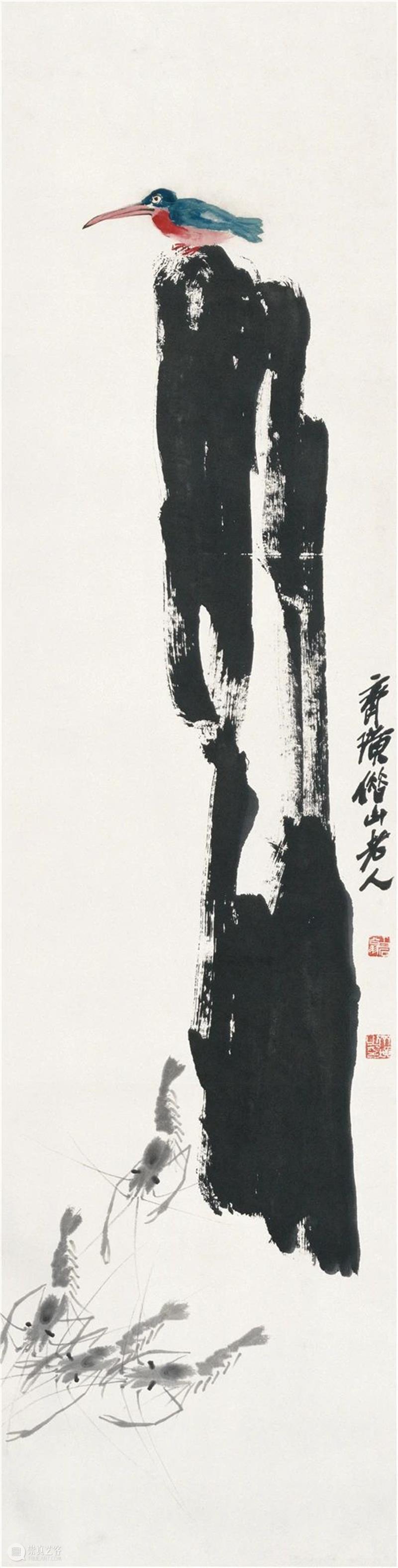 展览预告|“隔花人远天涯近——齐白石·黄宾虹花鸟画展”将于4月30日开展 齐白石 黄宾虹 隔花人远天涯近 花鸟 画展 薛良 武雪江 海报 中国 近现代 崇真艺客