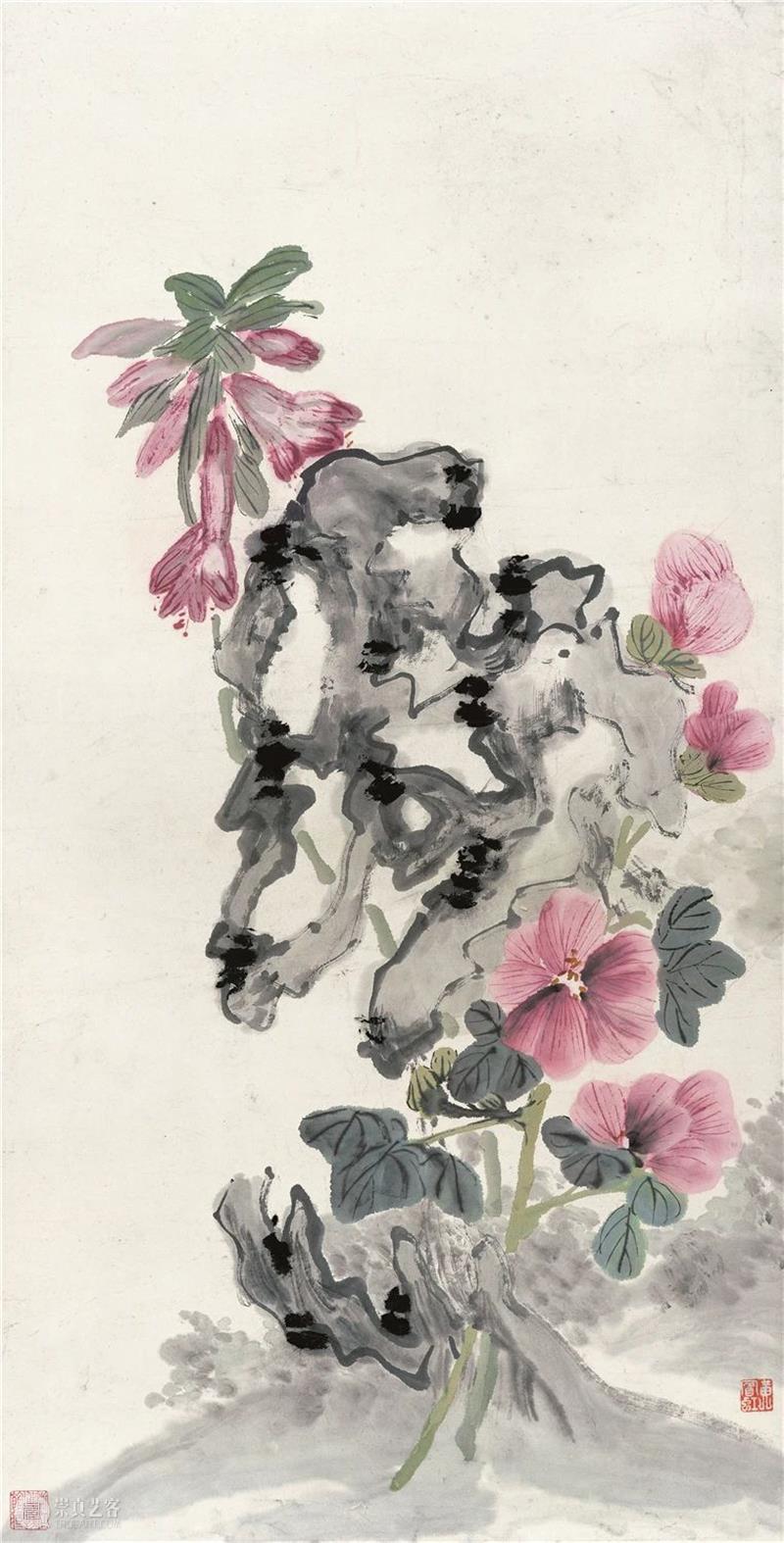展览预告|“隔花人远天涯近——齐白石·黄宾虹花鸟画展”将于4月30日开展 齐白石 黄宾虹 隔花人远天涯近 花鸟 画展 薛良 武雪江 海报 中国 近现代 崇真艺客