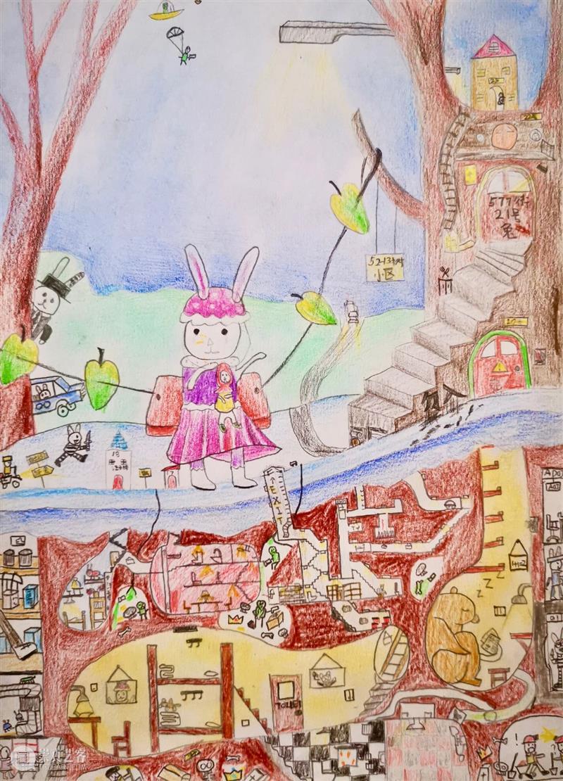 云征集 | “想象力大师”儿童插画大赛投稿作品精选(6)——萌宠动物系列 想象力 大师 儿童 插画 作品 大赛 动物 系列 萌宠 童话 崇真艺客