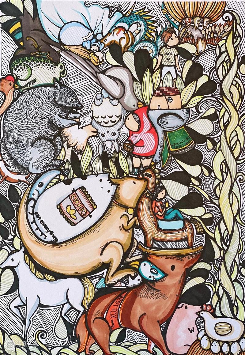 云征集 | “想象力大师”儿童插画大赛投稿作品精选(6)——萌宠动物系列 想象力 大师 儿童 插画 作品 大赛 动物 系列 萌宠 童话 崇真艺客