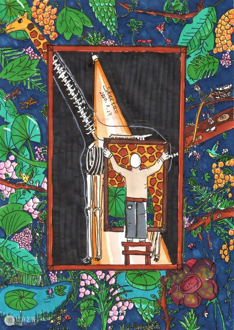 云征集 | “想象力大师”儿童插画大赛投稿作品精选(6)——萌宠动物系列 想象力 大师 儿童 插画 作品 大赛 动物 系列 萌宠 童话 崇真艺客