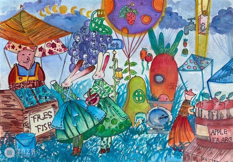 云征集 | “想象力大师”儿童插画大赛投稿作品精选(6)——萌宠动物系列 想象力 大师 儿童 插画 作品 大赛 动物 系列 萌宠 童话 崇真艺客