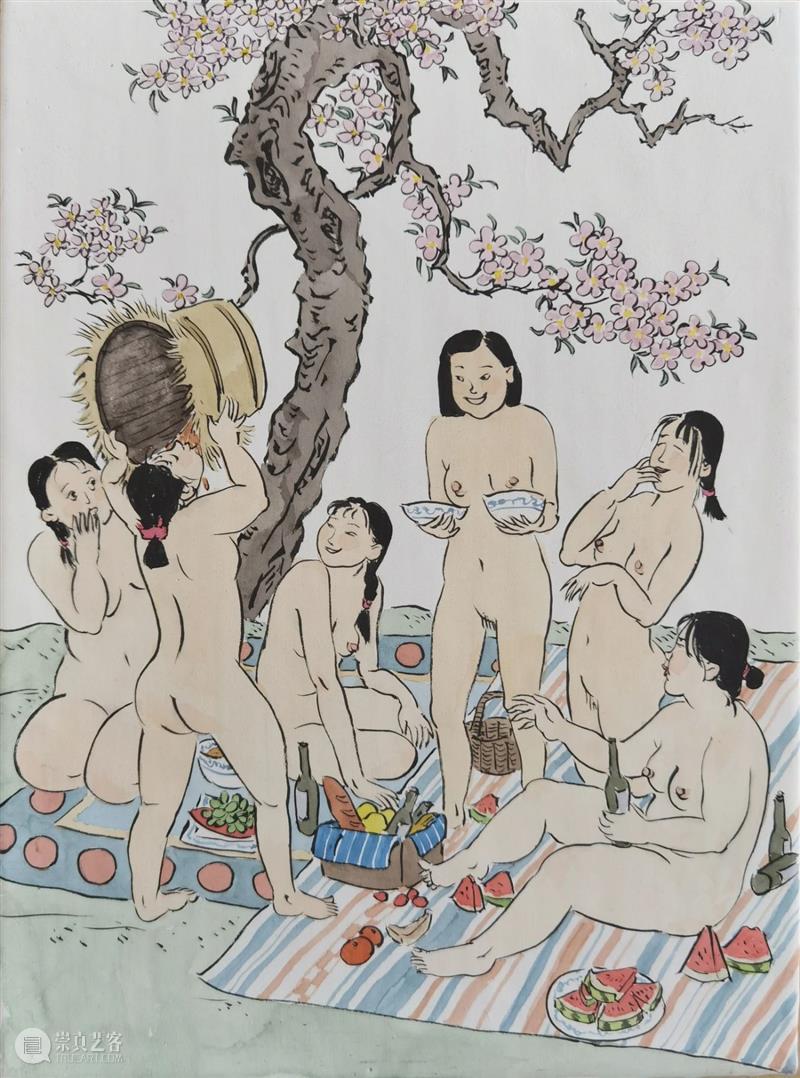 2021艺术北京A5 | 桥舍画廊 | 李萧禾 李萧禾 桥舍画廊 北京 艺术 作品 国内 疫情 时期 当时 新闻 崇真艺客