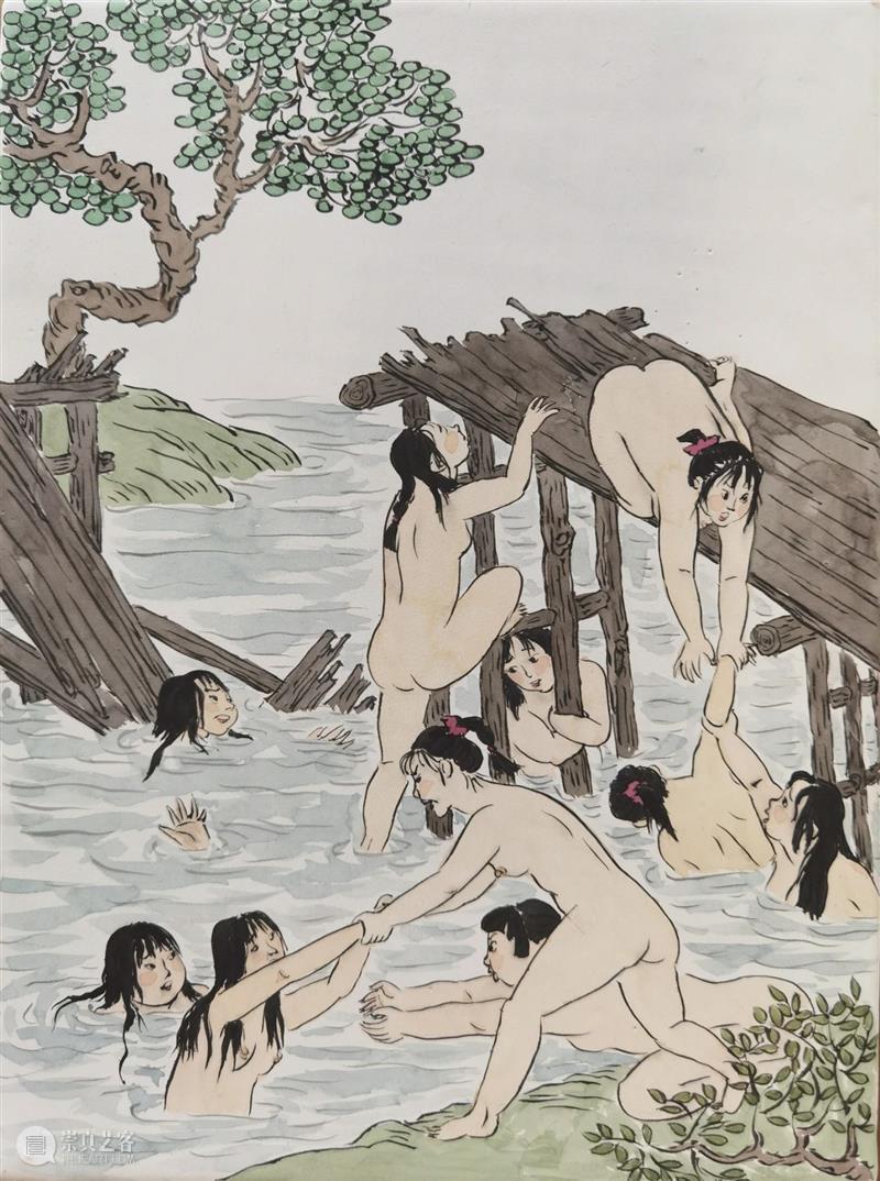 2021艺术北京A5 | 桥舍画廊 | 李萧禾 李萧禾 桥舍画廊 北京 艺术 作品 国内 疫情 时期 当时 新闻 崇真艺客