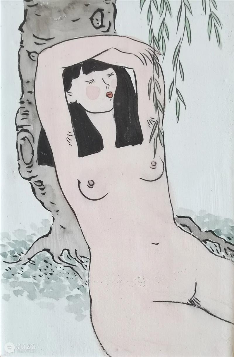 2021艺术北京A5 | 桥舍画廊 | 李萧禾 李萧禾 桥舍画廊 北京 艺术 作品 国内 疫情 时期 当时 新闻 崇真艺客