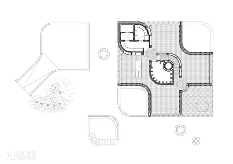 花式排砖，比利时九宫格之家 / Architecten Broekx-Schiepers Schiepers 比利时 花式 九宫格 住宅 农村 建筑 街区 中间 地下 崇真艺客