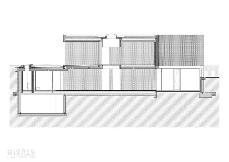 花式排砖，比利时九宫格之家 / Architecten Broekx-Schiepers Schiepers 比利时 花式 九宫格 住宅 农村 建筑 街区 中间 地下 崇真艺客