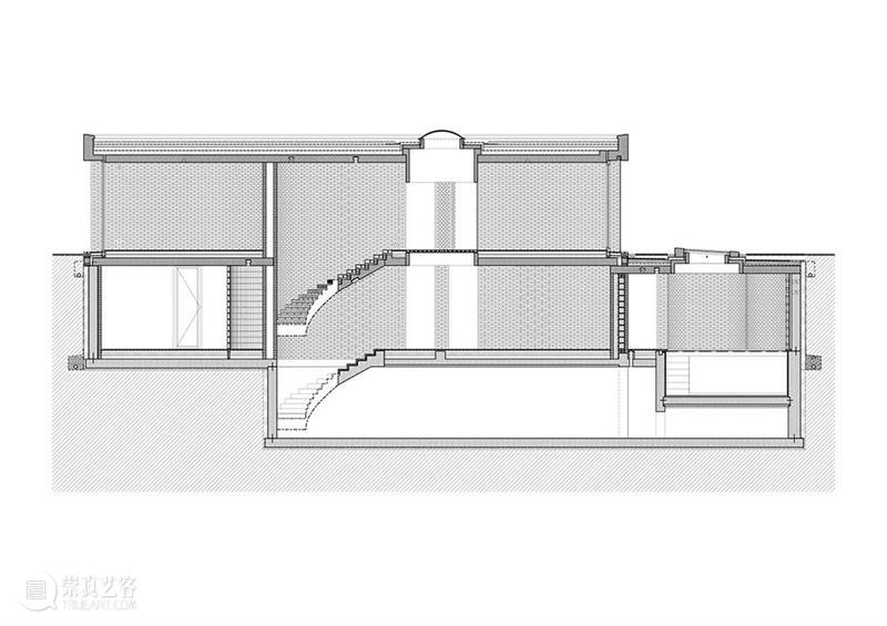 花式排砖，比利时九宫格之家 / Architecten Broekx-Schiepers Schiepers 比利时 花式 九宫格 住宅 农村 建筑 街区 中间 地下 崇真艺客