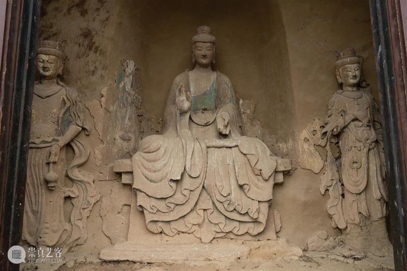 麦积山第44窟：过往爱恨成烟雨，徒留微笑驻人间 麦积山 过往 烟雨 人间 麦积山石窟 主像 端庄典雅 武都 王元戍仿 母亲 崇真艺客