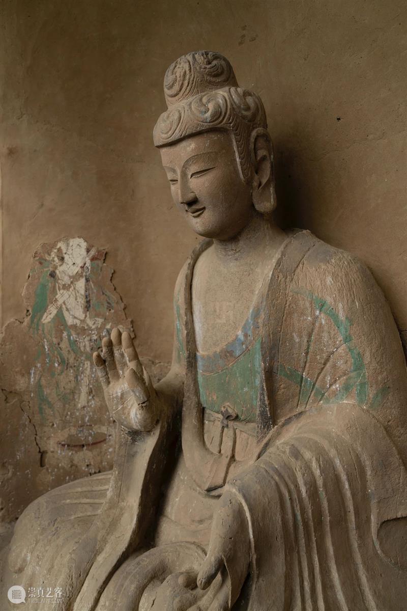 麦积山第44窟：过往爱恨成烟雨，徒留微笑驻人间 麦积山 过往 烟雨 人间 麦积山石窟 主像 端庄典雅 武都 王元戍仿 母亲 崇真艺客