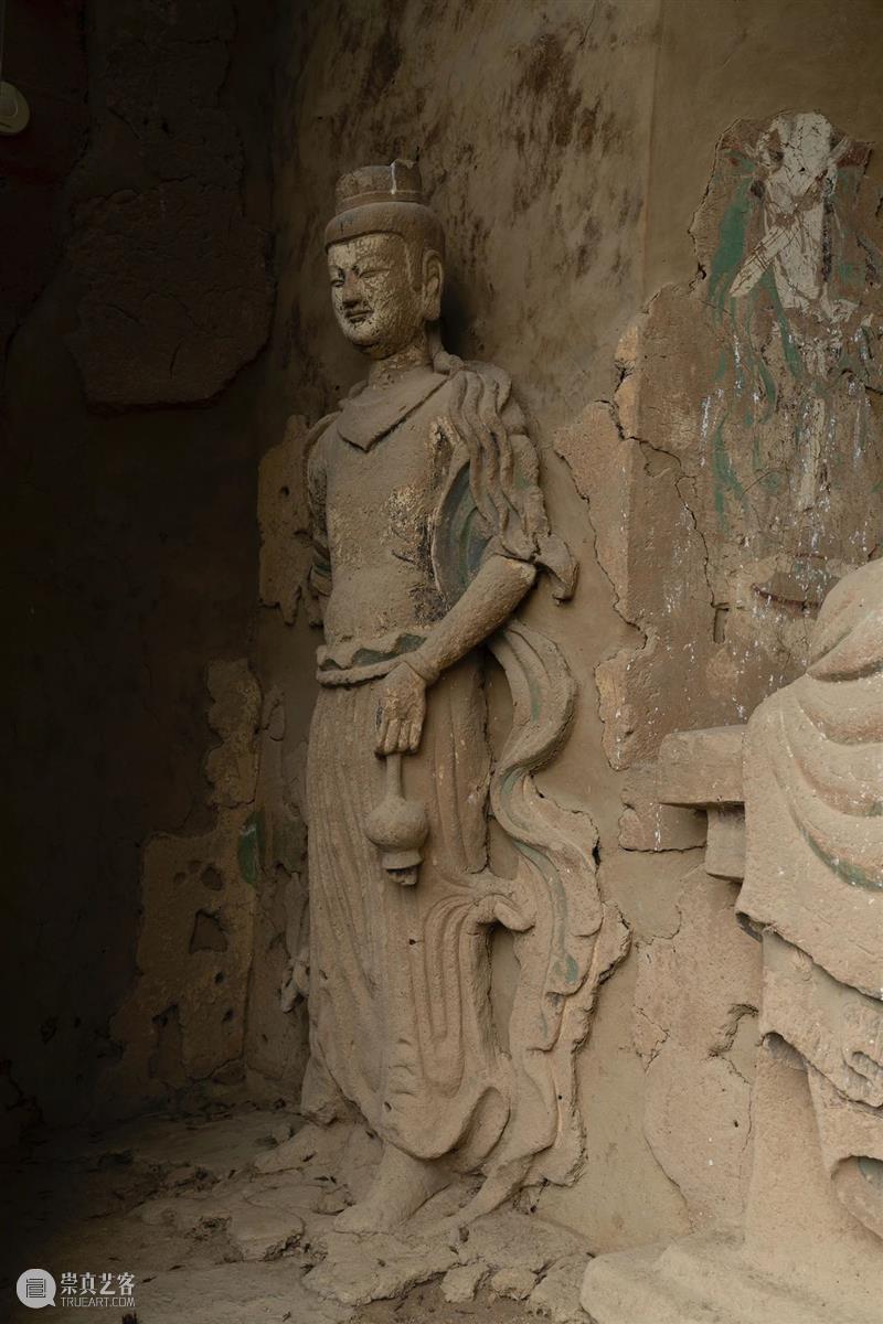 麦积山第44窟：过往爱恨成烟雨，徒留微笑驻人间 麦积山 过往 烟雨 人间 麦积山石窟 主像 端庄典雅 武都 王元戍仿 母亲 崇真艺客