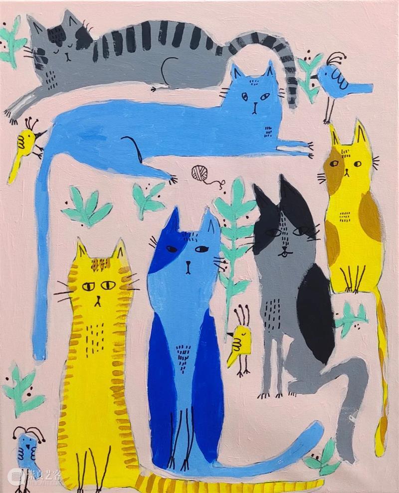 云征集 | “想象力大师”儿童插画大赛投稿作品精选（7） —— “喵星人”系列 想象力 大师 儿童 插画 作品 大赛 喵星人 系列 童话 主题 崇真艺客