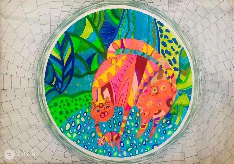 云征集 | “想象力大师”儿童插画大赛投稿作品精选（7） —— “喵星人”系列 想象力 大师 儿童 插画 作品 大赛 喵星人 系列 童话 主题 崇真艺客