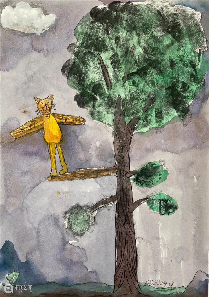云征集 | “想象力大师”儿童插画大赛投稿作品精选（7） —— “喵星人”系列 想象力 大师 儿童 插画 作品 大赛 喵星人 系列 童话 主题 崇真艺客