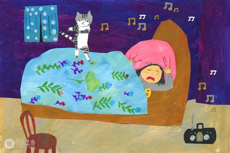 云征集 | “想象力大师”儿童插画大赛投稿作品精选（7） —— “喵星人”系列 想象力 大师 儿童 插画 作品 大赛 喵星人 系列 童话 主题 崇真艺客