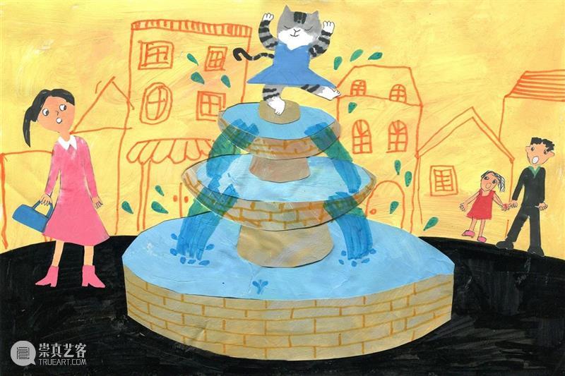 云征集 | “想象力大师”儿童插画大赛投稿作品精选（7） —— “喵星人”系列 想象力 大师 儿童 插画 作品 大赛 喵星人 系列 童话 主题 崇真艺客