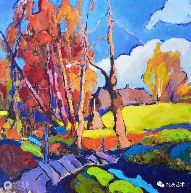色彩的冷暖碰撞 色彩 冷暖 乌克兰 画家 Shandor 作品 静物 宁静 风景 魅力 崇真艺客