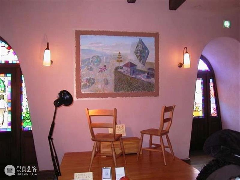 正在展出 | 宫崎骏动画场景原画师井上直久的梦幻世界 井上直久 宫崎骏 场景 动画 画师 梦幻世界 空中花园 丙烯 地方 笔触 崇真艺客