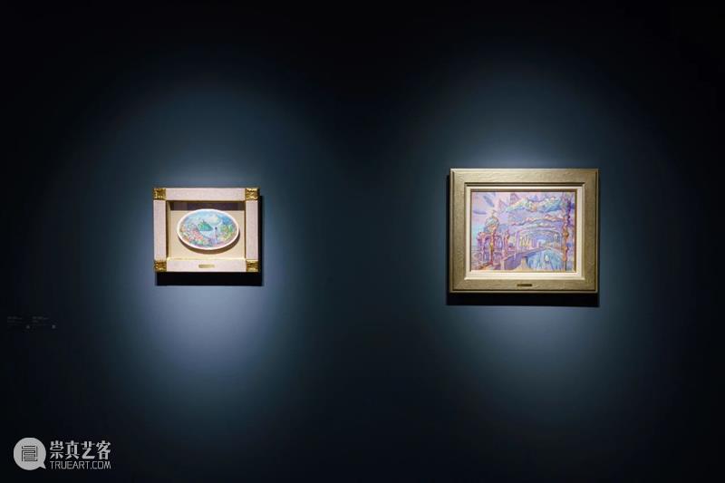 正在展出 | 宫崎骏动画场景原画师井上直久的梦幻世界 井上直久 宫崎骏 场景 动画 画师 梦幻世界 空中花园 丙烯 地方 笔触 崇真艺客