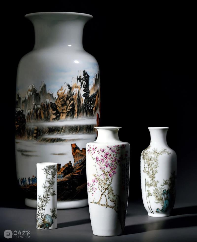 中贸圣佳2021春拍｜精品荟萃，流光溢彩—瓷艺丹青-近现代文人瓷专场粉彩珐琅彩瓷器精览  中贸圣佳 瓷艺 丹青 近现代 文人瓷 专场 粉彩 瓷器 精品 珐琅彩 拍卖会 崇真艺客