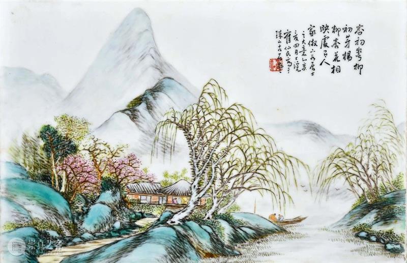 中贸圣佳2021春拍｜精品荟萃，流光溢彩—瓷艺丹青-近现代文人瓷专场粉彩珐琅彩瓷器精览  中贸圣佳 瓷艺 丹青 近现代 文人瓷 专场 粉彩 瓷器 精品 珐琅彩 拍卖会 崇真艺客