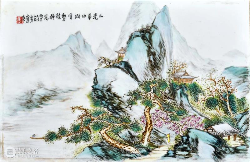 中贸圣佳2021春拍｜精品荟萃，流光溢彩—瓷艺丹青-近现代文人瓷专场粉彩珐琅彩瓷器精览  中贸圣佳 瓷艺 丹青 近现代 文人瓷 专场 粉彩 瓷器 精品 珐琅彩 拍卖会 崇真艺客