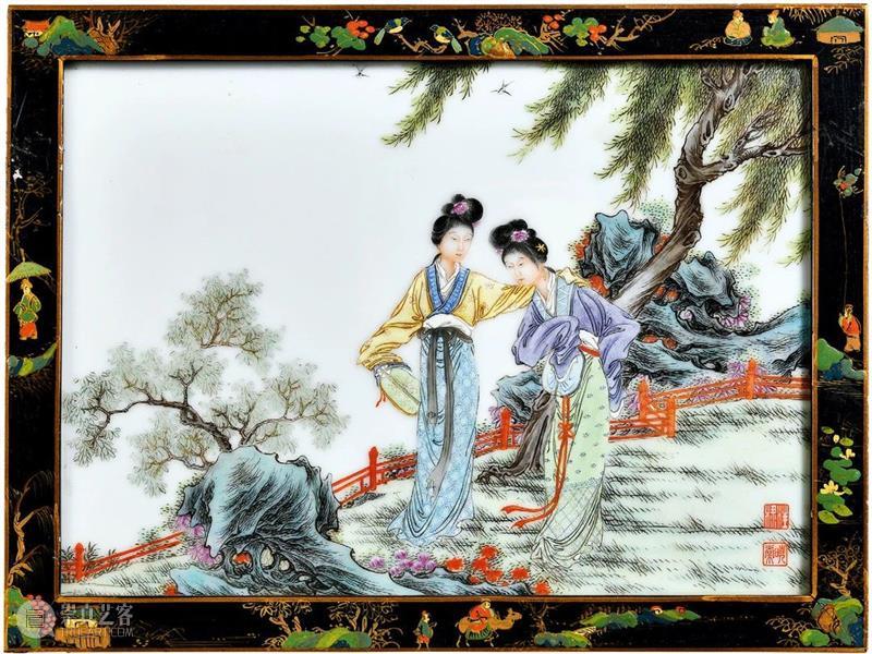 中贸圣佳2021春拍｜精品荟萃，流光溢彩—瓷艺丹青-近现代文人瓷专场粉彩珐琅彩瓷器精览  中贸圣佳 瓷艺 丹青 近现代 文人瓷 专场 粉彩 瓷器 精品 珐琅彩 拍卖会 崇真艺客