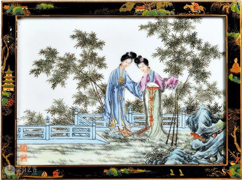 中贸圣佳2021春拍｜精品荟萃，流光溢彩—瓷艺丹青-近现代文人瓷专场粉彩珐琅彩瓷器精览  中贸圣佳 瓷艺 丹青 近现代 文人瓷 专场 粉彩 瓷器 精品 珐琅彩 拍卖会 崇真艺客