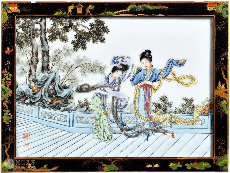 中贸圣佳2021春拍｜精品荟萃，流光溢彩—瓷艺丹青-近现代文人瓷专场粉彩珐琅彩瓷器精览  中贸圣佳 瓷艺 丹青 近现代 文人瓷 专场 粉彩 瓷器 精品 珐琅彩 拍卖会 崇真艺客