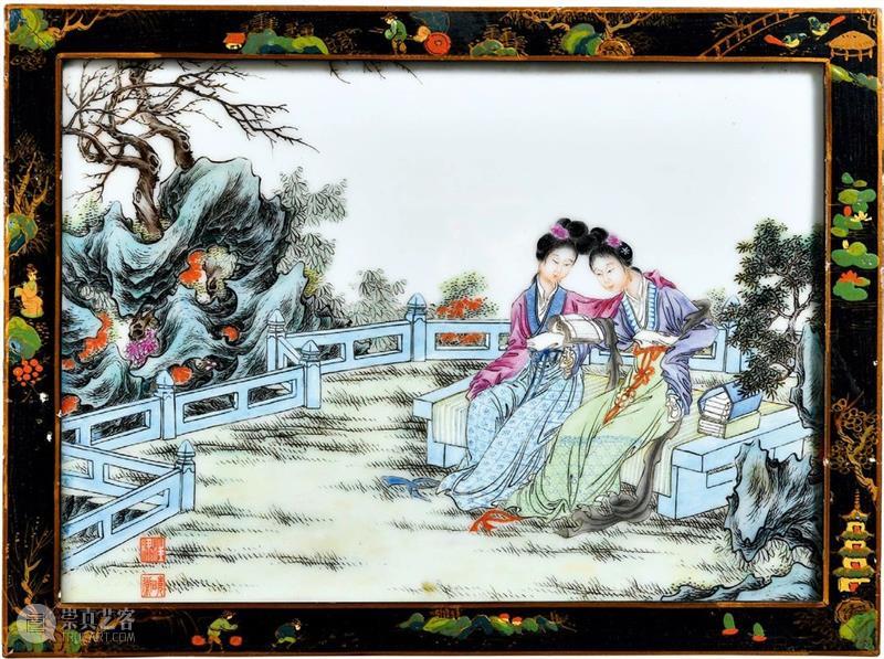 中贸圣佳2021春拍｜精品荟萃，流光溢彩—瓷艺丹青-近现代文人瓷专场粉彩珐琅彩瓷器精览  中贸圣佳 瓷艺 丹青 近现代 文人瓷 专场 粉彩 瓷器 精品 珐琅彩 拍卖会 崇真艺客