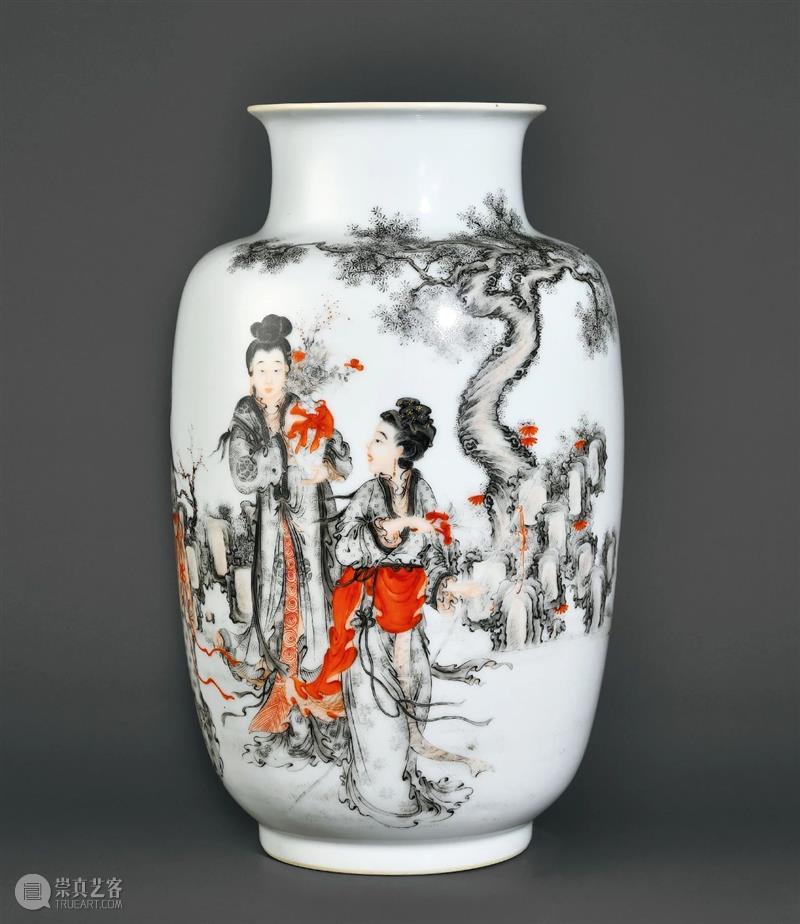 中贸圣佳2021春拍｜精品荟萃，流光溢彩—瓷艺丹青-近现代文人瓷专场粉彩珐琅彩瓷器精览  中贸圣佳 瓷艺 丹青 近现代 文人瓷 专场 粉彩 瓷器 精品 珐琅彩 拍卖会 崇真艺客