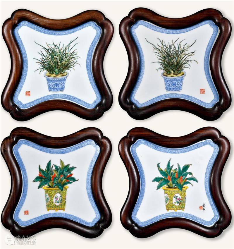 中贸圣佳2021春拍｜精品荟萃，流光溢彩—瓷艺丹青-近现代文人瓷专场粉彩珐琅彩瓷器精览  中贸圣佳 瓷艺 丹青 近现代 文人瓷 专场 粉彩 瓷器 精品 珐琅彩 拍卖会 崇真艺客